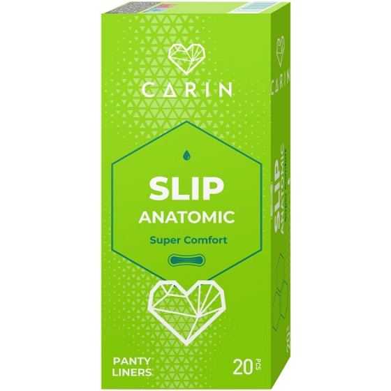 Carin Slip Anatomic Super Comfort wkładki damskie, 20 sztuk