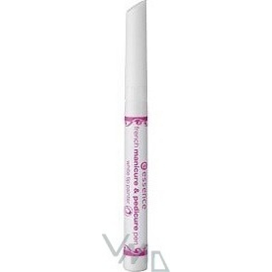Essence Pero na francouzskou manikúru a pedikúru odstín bílá 3 ml