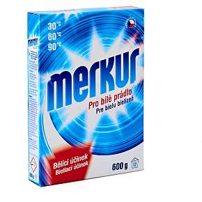 Merkur biała siła proszek do prania dla białego, 600 g