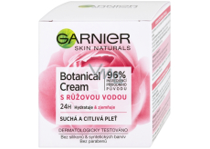 Krem nawilżający Garnier Skin Naturals z różaną wodą do suchej i wrażliwej cery 50 ml