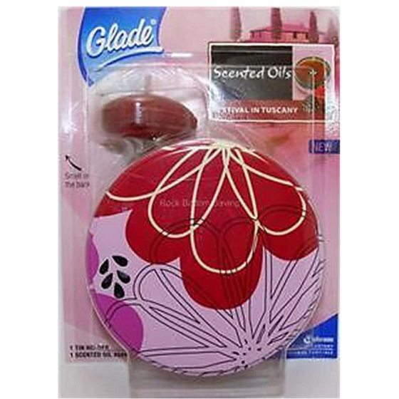 Glade by Brise Scented Oils Festival In Tuscany vonná svíčka hliníkový držák 2 kusy