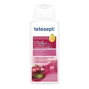 Tetesept Přirozeně rozmazlující krémovo-olejový sprchový gel 250 ml