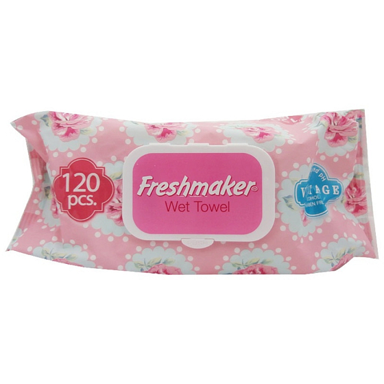 Freshmaker Vintage wilgotne chusteczki dla dzieci 120 sztuk