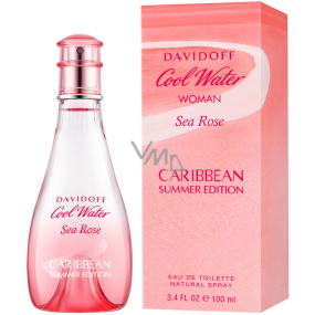 Davidoff Cool Water Sea Rose Caribbean Summer Edition toaletní voda pro ženy 100 ml Davidoff Cool Water Sea Rose Caribbean Summer Edition toaletní voda pro ženy 100 ml