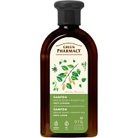 Green Pharmacy szampon przeciwłupieżowy z brzozą i olejem rycynowym 350 ml