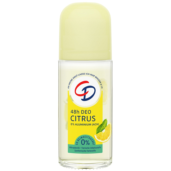 CD Citrus a Lipový kuličkový antiperspirant deodorant roll-on pro ženy 50 ml