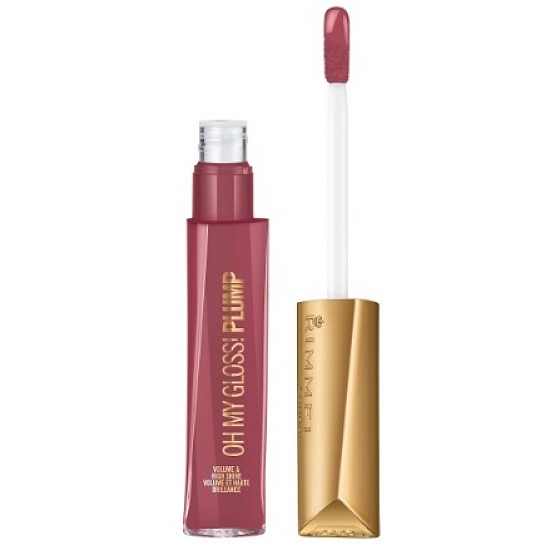 Rimmel London Oh My Gloss! Plump Lip Gloss lesk na rty 211 Mauve Mama 6,5 ml