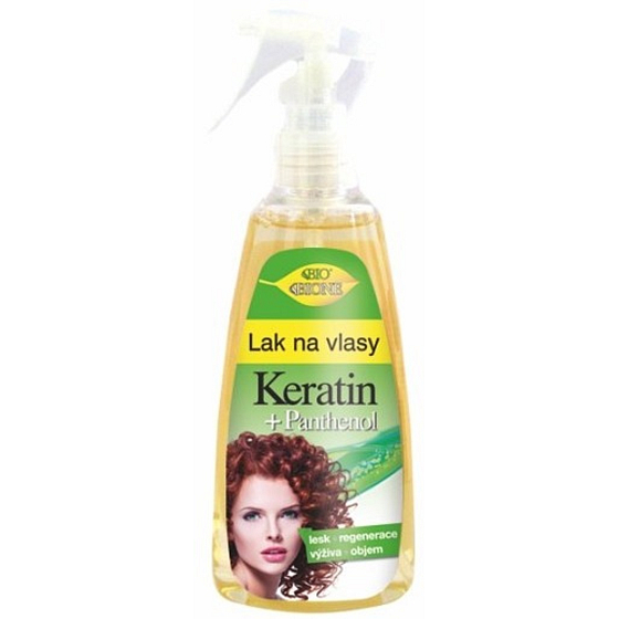 Bione Cosmetics Panthenol & Keratin lak do włosów 200 ml