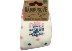 Albi Bambusowe skarpetki Míša, rozmiar 37 - 42
