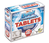 Duzzit Dishwasher Tablets Lemon 5v1 tablety do myčky 12 x 20 g
