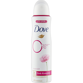 Dove 0% ALU Róża i Jaśmin dezodorant bez aluminium, 150 ml