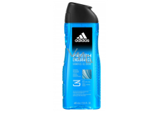 Adidas Fresh Endurance 3w1 żel pod prysznic do ciała, włosów i twarzy dla mężczyzn 400 ml