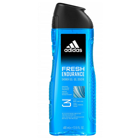 Adidas Fresh Endurance 3w1 żel pod prysznic do ciała, włosów i twarzy dla mężczyzn 400 ml