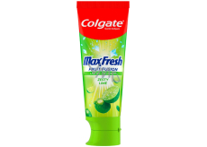 Colgate Max Fresh Fruit Fusion Zesty Lime osvěžující zubní pasta s citrusovou příchutí 75 ml