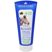 Herbavera Koňský Eisgel chladivý balzám s konopím a mátou 200 ml