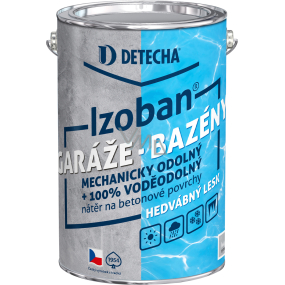 Detecha Izoban farba na beton, RAL 6021 jasna zieleń, 5 kg