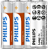 Baterie Philips Longlife 4 ks AAA R03 1,5V