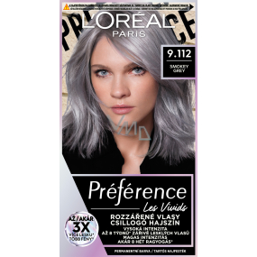 L'oreal Paris Préférence Vivid Colors farba do włosów, Smoky Grey 9.112