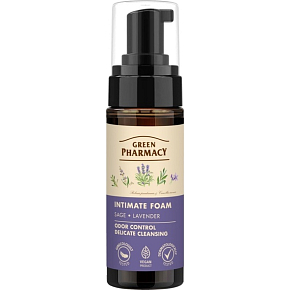 Green Pharmacy Piana do intymnej higieny z lawendą i szałwią, 150 ml