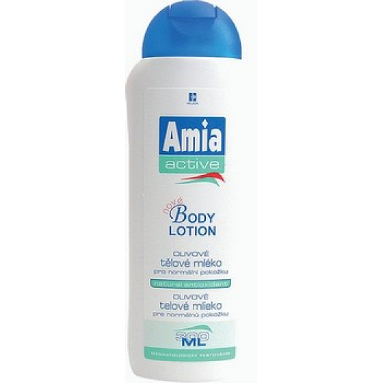 Amia Active olivové tělové mléko pro normální pokožku 300 ml
