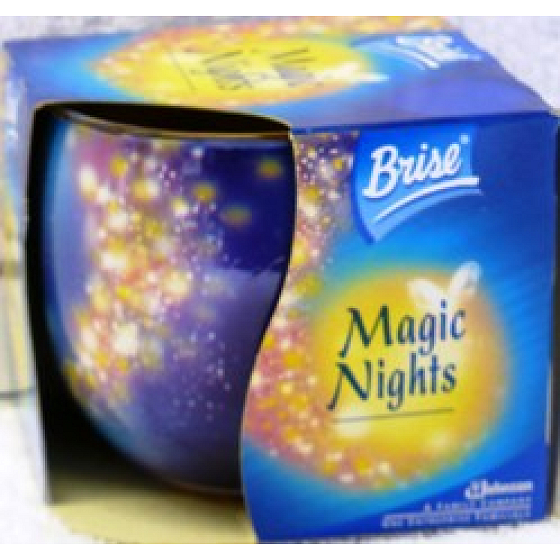 Glade Magic Nights vonná svíčka ve skle, doba hoření až 30 hodin 123 g