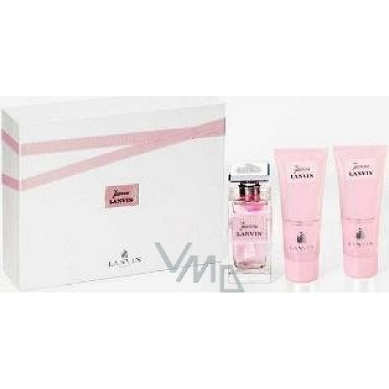 Lanvin Jeanne parfémovaná voda pro ženy 100 ml + tělové mléko 100 ml + sprchový gel 100 ml, dárková sada