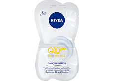 Nivea Q10 Power wygładzająca maska przeciwzmarszczkowa, 2 × 7,5 ml