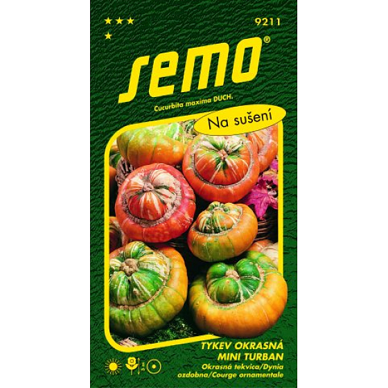 Semo Dynia ozdobna Mini Turban 1 g