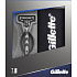 Gillette Mach3 holicí strojek + bavlněný ručník, kosmetická sada, pro muže