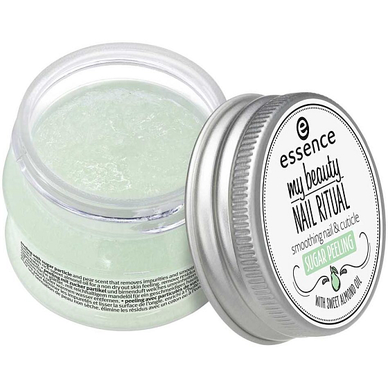 Essence My Beauty Nail Ritual Sugar Peeling peeling na nehty a nehtovou kůžičku 25 ml