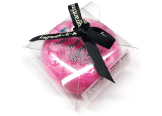 Fragrant Explosion Glicerynowe mydło masażowe z gąbką wypełnioną perfumem Marc Jacobs - Flower Bomb w kolorze różowym 200 g