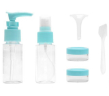 Zestaw podróżnych pojemników w plastikowym opakowaniu 3 x 50 ml