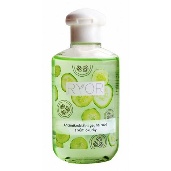 Ryor Antybakteryjny żel do rąk z działaniem dezynfekującym z ogórkiem 150 ml