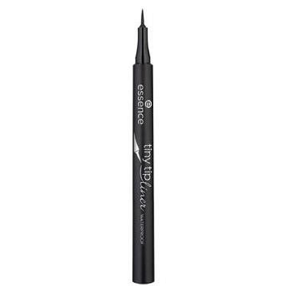 Essence Tiny Tip Wodoodporne eyeliner 01 Deep Black