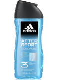 Adidas After Sport 3w1 żel pod prysznic do ciała, włosów i twarzy dla mężczyzn 250 ml