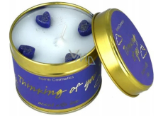 Bomb Cosmetics Myslę na ciebie - Thinking of you pachnąca naturalna, ręcznie robiona świeca w puszce pali aż 35 godzin