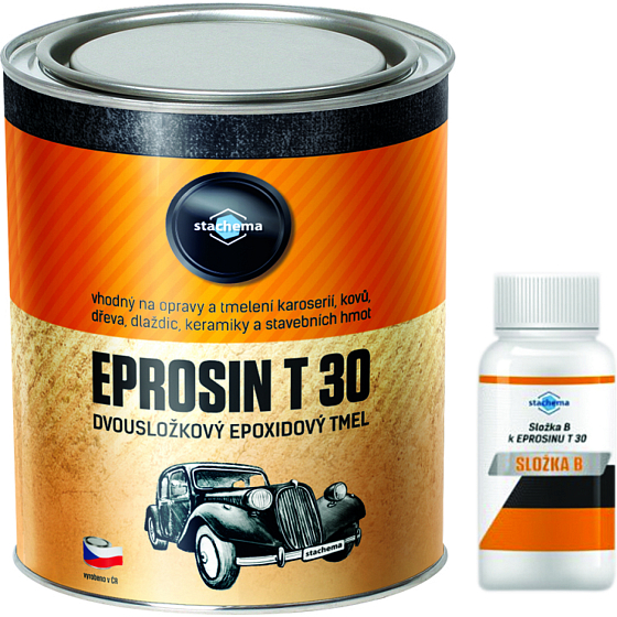 Stachema Eprosin T-30 epoksydowa masa naprawcza do napraw karoserii + utwardzacz, 400 g
