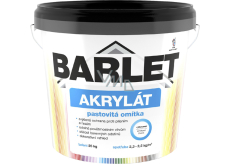 BARLET akrylát pastová tynk rýhovaná 2 mm, 25 kg