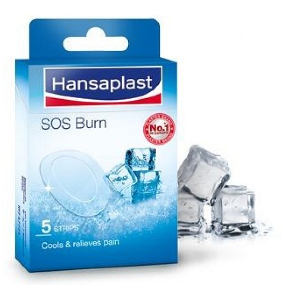 Hansaplast Náplasti na popáleniny 5 kusů