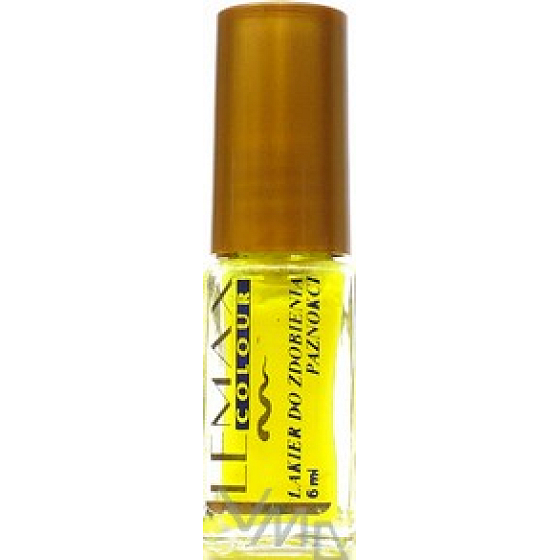 Lemax Zdobící lak na nehty odstín žlutý neon 6 ml