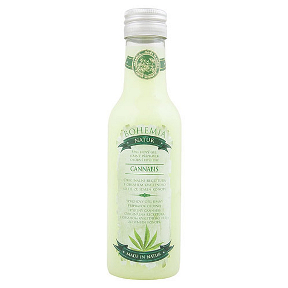 Bohemia Gifts Cannabis Konopný olej krémový sprchový gel 200 ml