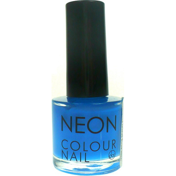 Dor Neon Colour Nail lak na umělé nehty N5 neonová modrá 9 ml