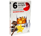 Tea Lights Bourbon i wanilia pachnące świeczki zapachowe 6 sztuk