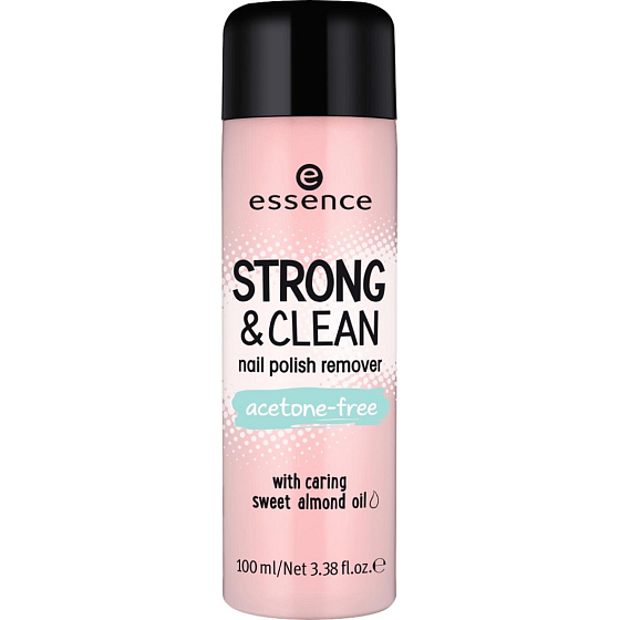Essence Strong & Clean Nail Polish Remover odlakovač na nehty 01 100 ml