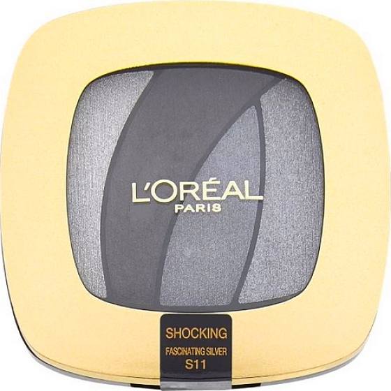 Loreal Paris Color Riche Les Ombres oční stíny S11 Fascinating Silver 2,5 g