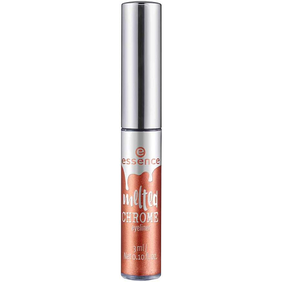 Essence Melted Chrome tekuté oční linky 01 Copper Of Love 3 ml