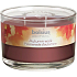 Bolsius Aromatic Autumn Walk - Podzimní čas 3 knoty vonná svíčka ve skle 70 x 106 mm 685 g, doba hoření 83 hodin