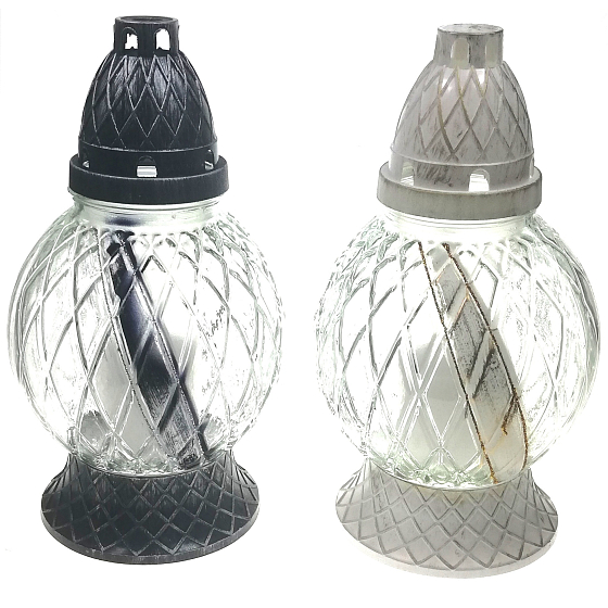 Rolchem Lampa skleněná střední 23,5 cm 30 hodin 75 g Z30 1 kus