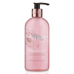 Baylis & Harding Růžová magnólie a Hruškový květ tekuté mýdlo na ruce dávkovač 300 ml