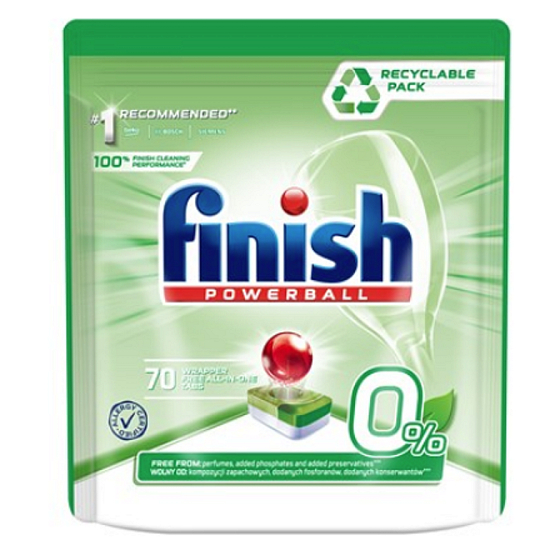 Finish Eco All in 1 0% tablety do myčky 70 kusů